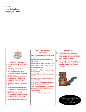 December-February 2015 Newsletter Page 4