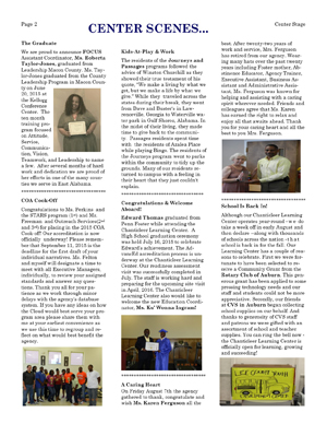 August 2015 Newsletter Page 2