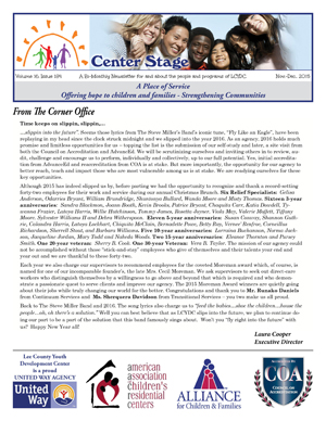 November-December 2015 Newsletter Page 1