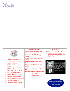 November-December 2015 Newsletter Page 4