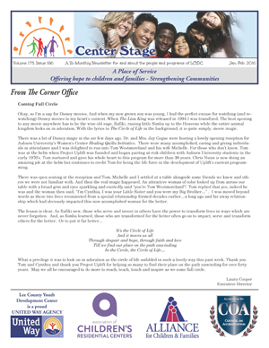 January-February 2016 Newsletter Page 1