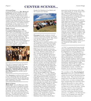 January-February 2016 Newsletter Page 2