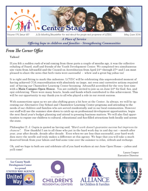 May-June 2016 Newsletter Page 1